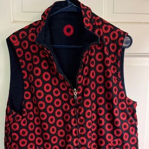 SECTION 119 PHISH DOUGHNUT WINTER FLEECE VEST